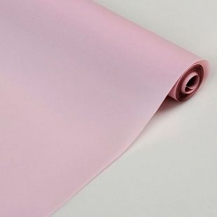 Пленка упковочная матовая Розовая 0,6*10м
