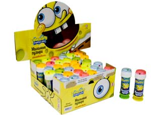 Мыльные пузыри Веселая Затея Губка Боб 60 мл