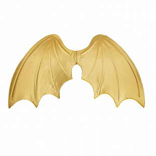 Крылья "Дракон" 38*15 см Золото