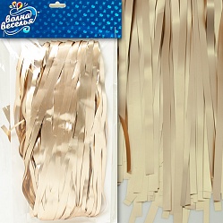 Занавес дождик Золото матовое 1*2 м