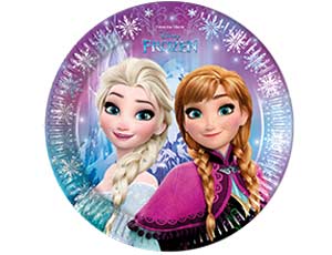 Тарелка Холодное сердце 23 см 8 шт
