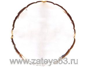 Шар фольга без рисунка Круг 9" серебро (FM)