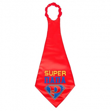 Галстук гигант Супер папа 1 шт