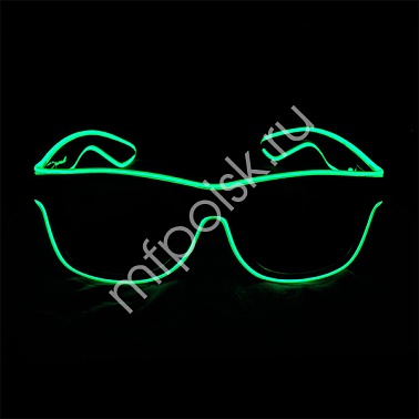 Очки с подсветкой на батарейках в ассортименте