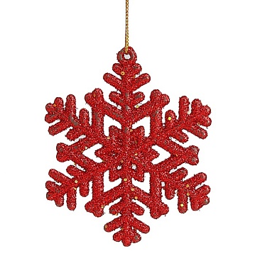 Набор Снежинки на клеевой основе 12шт