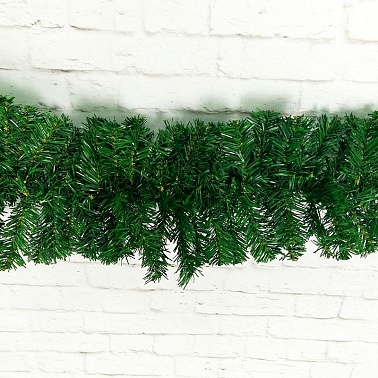 гирлянда хвойная Зеленая, 300 веток, 2,7м
