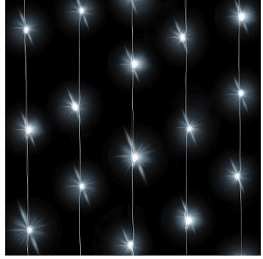 Светодиодная нить Белого свечения, 3м, 30 Led