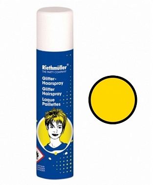 Спрей для волос золотой