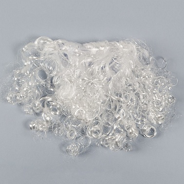 Борода длинная белая 30 см