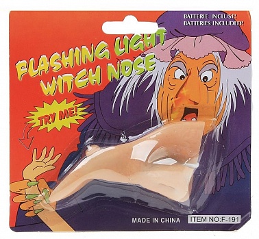 Нос Ведьмы с бородавкой 1 шт