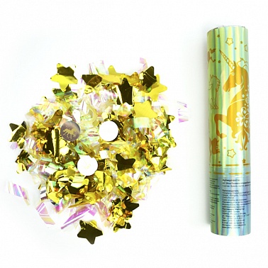 АС 20 см Пневмохлопушка Единорог