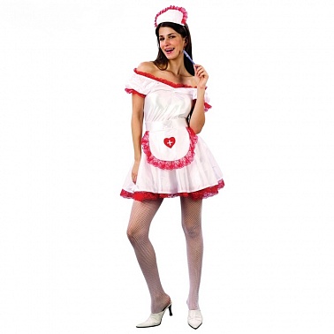 Карнавальный костюм  Медсестра 3 предмета. M-L 44-48