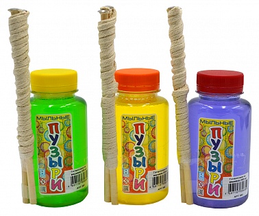 Мыльные пузыри Радуга гигантские на веревке 200мл 1 шт