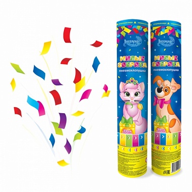 Пневмохлопушка Милые зверята 30см