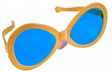 Очки гигант Красота 25*11 см 1 шт