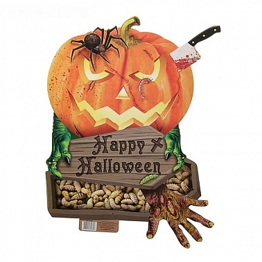 Плакат резной Тыква