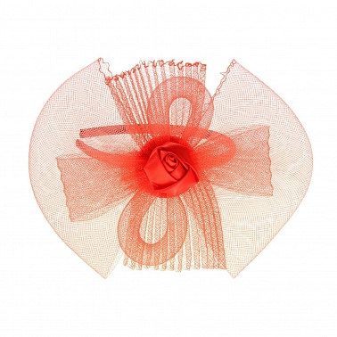 Карнавальный ободок Цветок большой разборный микс