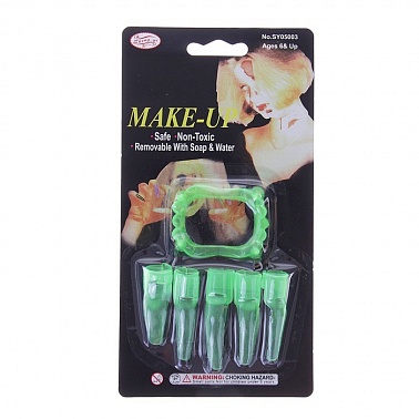 Набор Вампира челюсть и когти 1 шт