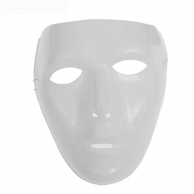 Маска Лицо белое 1 шт