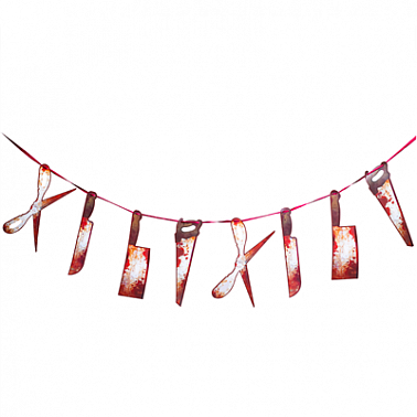 Гирлянда HWN Окровавленные предметы 2м
