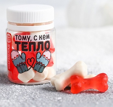 Мармелад в банке, Тому, с кем тепло, 50мл