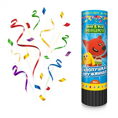 Хлопушка пружин Ми-ми-мишки Блеск мини 11см