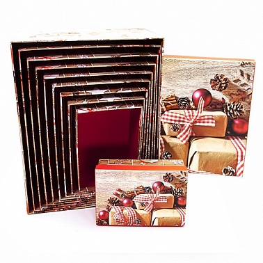 Коробка Новогодние Подарки №3