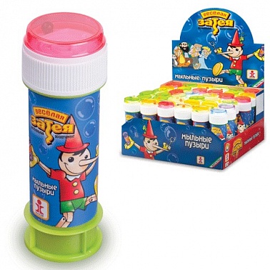 Мыльные пузыри Веселая Затея Пиноккио 60 мл