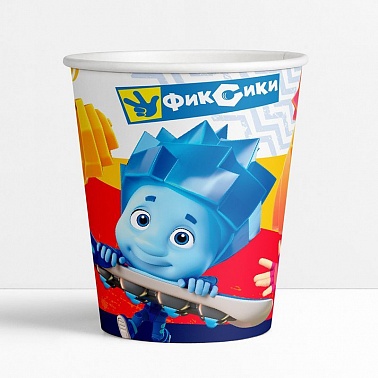 Стаканы бум Фиксики 6шт