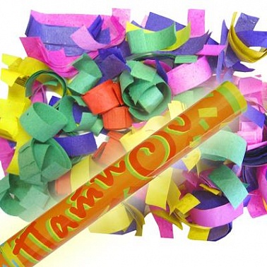 АС Пневмохлопушка в пластиковой тубе 30 см 