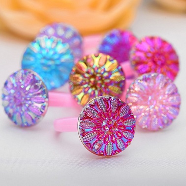 Кольцо Выбражулька снежинки