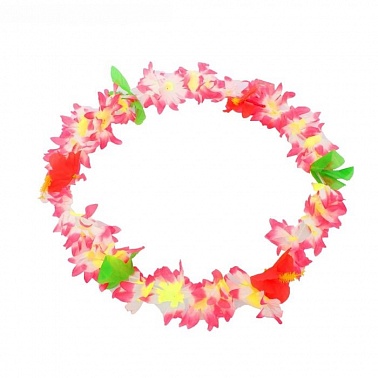 Гавайское ожерелье Гибискус 1 шт