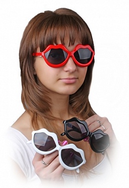 Очки Поцелуй 1 шт