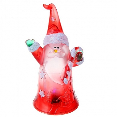 Игрушка свет Дед Мороз с леденцом 1 шт