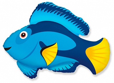 Шар Фигура Мини голубая рыбка (FM)