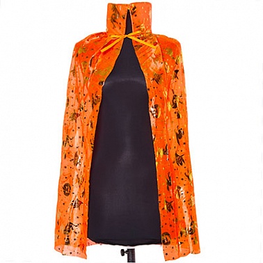 Накидка детская 80см Хэллоуин в ассортименте