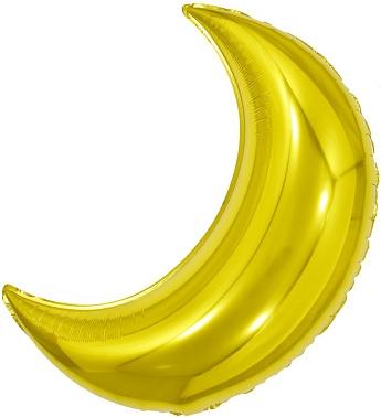 Шар фольга 10" Полумесяц (FL)