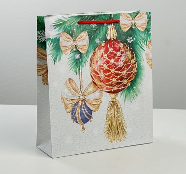 Пакет ламинированный Волшебных мнгновений 23*27*8см