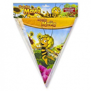 Гирлянда-вымпел Пчелка Майя 3,6 м