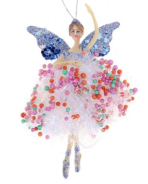 Прозрачный шар (2 половинки) 8 см 1 шт