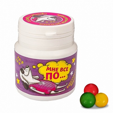 Жевательная резинка Мне все по... 40 г