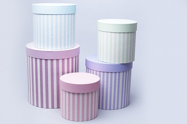 Коробка цилиндр "Полозки узкие" №3