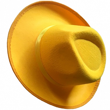 WB Шляпа карнавальная желтая
