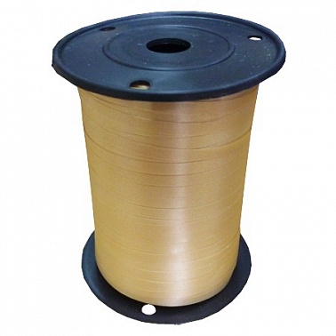 Лента Пастель золотая (песочная) 500 м