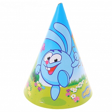 Колпак Веселая Затея Смешарики 8 шт