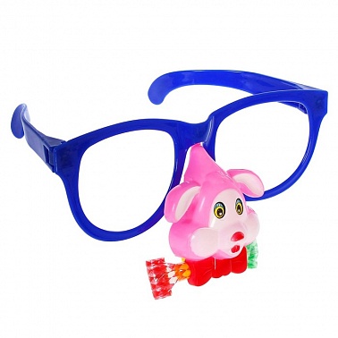 Карнавальные очки Гигант Собачка с носом и языком