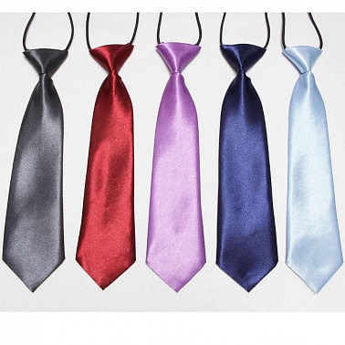 Галстук детский цвета микс