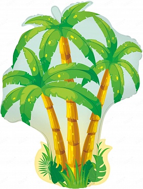 Шар фольга фигура Пальмы (FL)