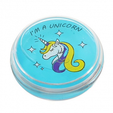 Лизун Единорог твердый микс