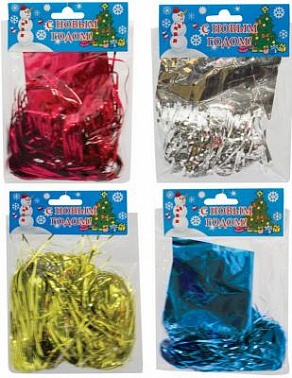 Дождик в ассортимете (ДБ) 150мм*2м